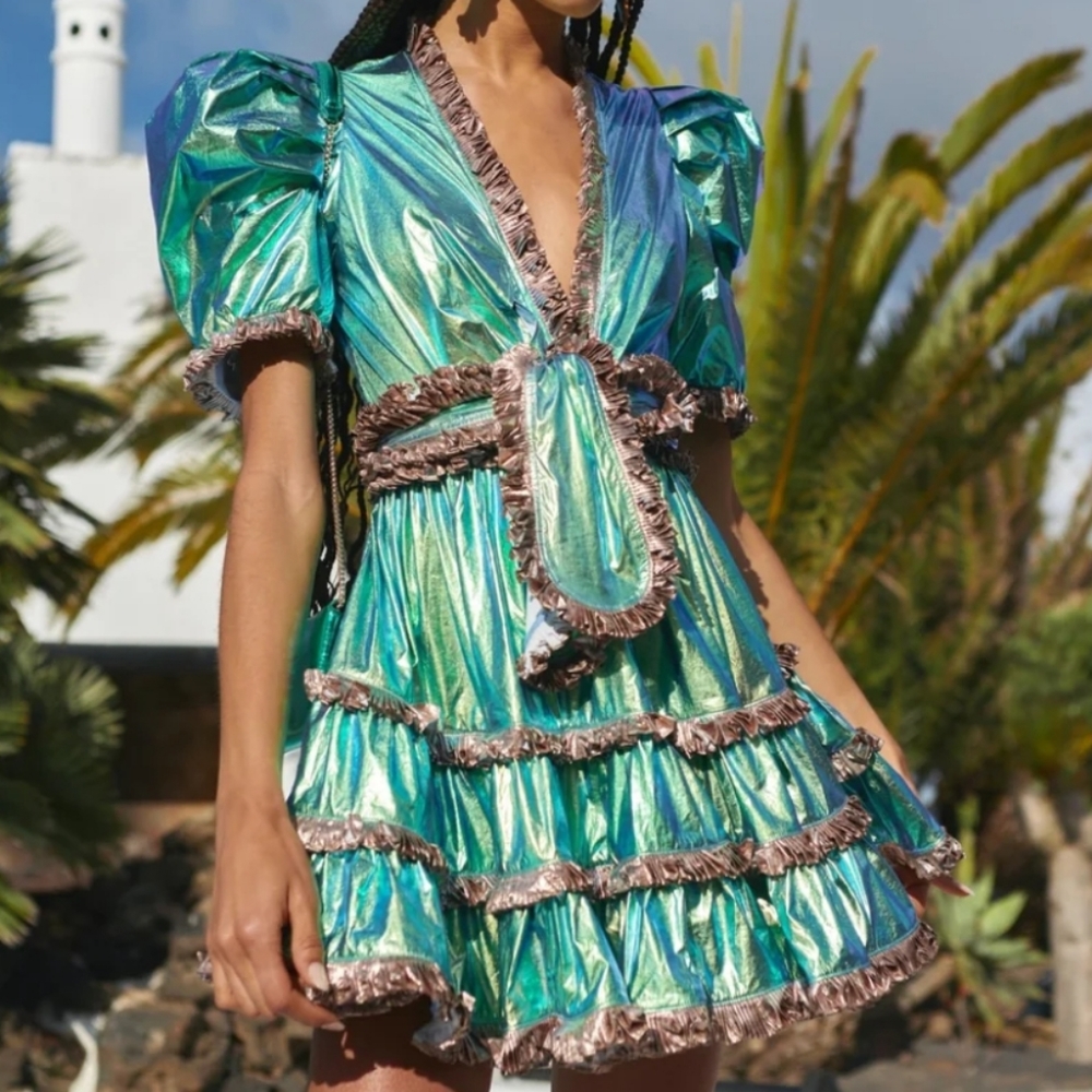 NWT CeliaB Olivina dress size L *Still on website for $263